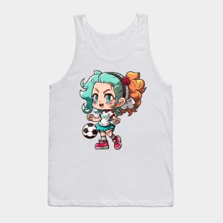 Football Girl Tank Top